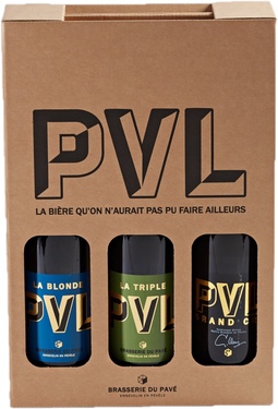 Biere France Nord Brasserie Du Pave Pack Pvl 3 X 75cl Blonde, Triple & Grand Cru